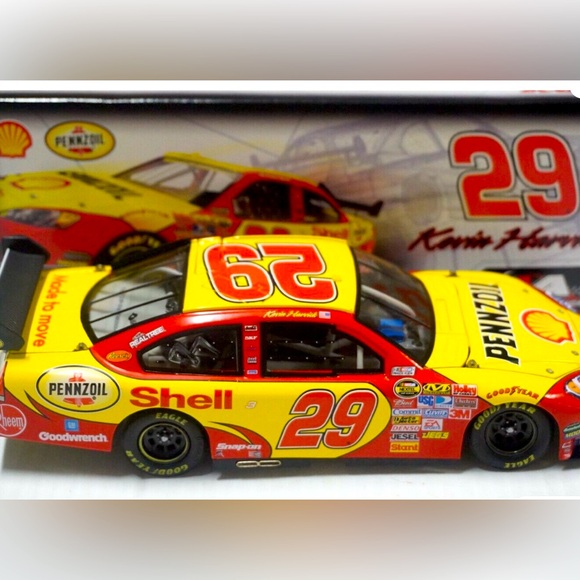 RARE #29 NASCAR MADE TO MOVE LANYARD SHELL PENNZOIL KEVIN HARVICK EMPLOYEE GIFT - Picture 4 of 5